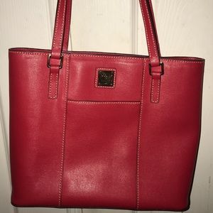 Dooney and bourke red bag